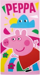 Bērnu mikrošķiedras dvielis Peppa Pig 70 × 140 cm