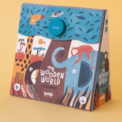 Londji wooden savanna puzzle