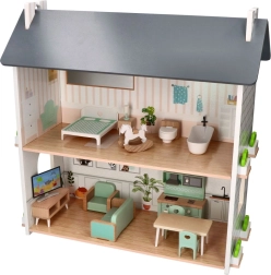 Koka leļļu namiņš “Mājīgs”