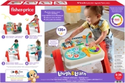 Runājošais rotaļu galdiņš 4 vienā FISHER-PRICE ar Smart Stages