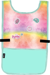 Pārsegs–pončo mākslinieciskām aktivitātēm no poliestera