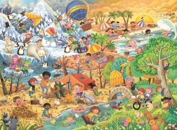 Ravensburger Puzzle Fun in Every Season XXL 100 Pieces