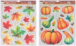 Logu dekorācijas Halovīnam 41 × 29 cm