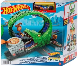 Hot Wheels tematiskais komplekts “krokodila cilpa”