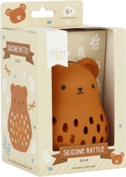 Grabulītis Lācītis no pārtikas silikona no A Little Lovely Company