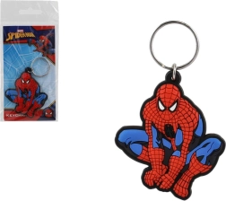 Gumijas atslēgu piekariņš MARVEL SPIDER-MAN, sēdoša figūra, 6 cm
