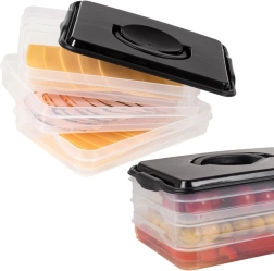 Trīslīmeņu kārba gaļas izstrādājumiem un sieriem 3×600 ml