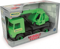Zaļš celtņs 38 cm WADER Middle Truck