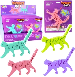 Fidget 3D puzles kubs (saliekamā rotaļlieta)