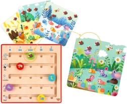 Tooky Toy koka spēle Dzīvnieciņu skaitīšanas apguvei