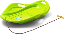 Bērnu ragaviņu slīdeklis gliemežvāka formā Baby Mix Premium Komfort 80 cm zaļš