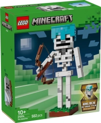 LEGO Minecraft skeleta lokšāvējs – uzbūvējama figūra