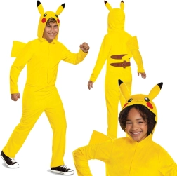 Bērnu kostīms POKEMON Pikachu kigurumi (10–12 gadi, 137–149 cm)