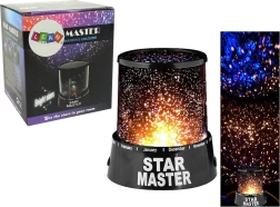 Zvaigžņu un planētu projektors – naktslampiņa uz baterijām