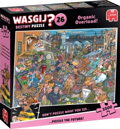 PUZZLE WASGIJ Destiny 26: Organiskā pārslodze, 1000 gabaliņu
