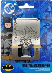 Bottle Opener in the Shape of a Joker Card - Batman