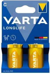 Sārma baterijas Longlife tips C, 2 gab.