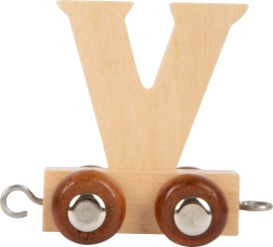 Koka vagoniņš ar burtu V – small foot