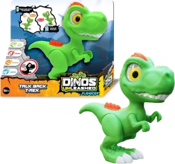 Runājošs interaktīvs T-Rex ar gaismas efektu