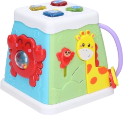 Interactive Cube with Light and Sound Effects