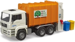 Bruder MAN TGA garbage truck with wheelie bins 1:16
