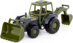 Bērnu militārais iekrāvēja traktors WADER