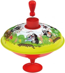 Klasiska vilciņa rotaļlieta ar Kurmīša motīvu