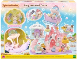 SYLVANIAN FAMILIES mazās jūras nāriņas pils – zemūdens rotaļu komplekts ar figūriņām