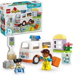 LEGO® DUPLO® 10447 Neatliekamās palīdzības auto un vadītājs