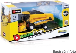 Bburago Farmland combine harvester New Holland TC5.90 18 cm – die-cast model with accessories