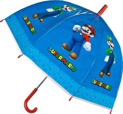 caurspīdīgs manuāls Super Mario lietussargs