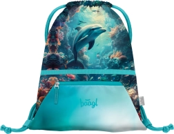 Pouch with Pocket Dolphin