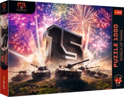 Trefl puzles 1000 gab. – WORLD OF TANKS 15. gadadiena