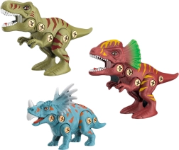 Screw-together dinosaur set with electric screwdriver 20 cm