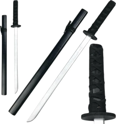 Koka treniņu katana melna 70 cm