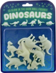 Spīdošas dinozauru uzlīmējamas dekorācijas