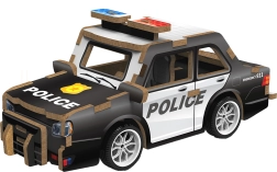 3D koka policijas auto puzle