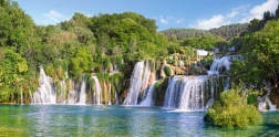 Puzle 4000 detaļas KRKA ūdenskritumi, Horvātija CASTORLAND