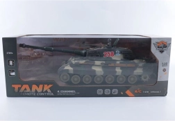 Tālvadības tanks ar gaismu un skaņu