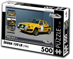PUZLE RETRO-AUTO Škoda 130 LR, 500 detaļas