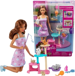 Barbie Kitten Caregiver Kitty Condo – pet play by MATTEL