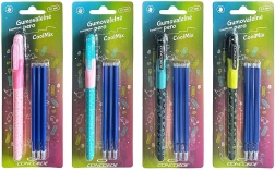 Dzēšama pildspalva Concorde CoolMix, zila 0,7 mm + 3 rezerves serdes