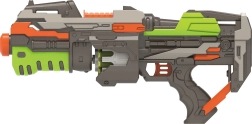 Foam dart rifle 45 cm