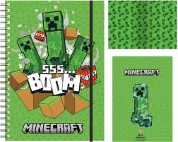 A5 spirālbloks Minecraft – līniju