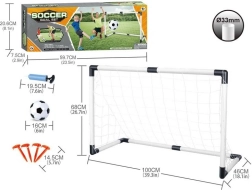 Futbola komplekts saliekamie vārti un bumba