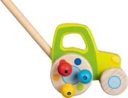 Koka traktors uz stieņa bērniem GOKI