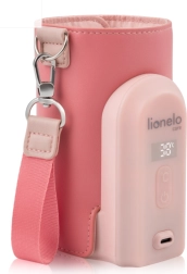 Bezvadu pudeļu sildītājs Thermup Go Evo Coral Pink