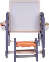 Bērnu radošā tāfele un galds ar krēsliņu 4 vienā