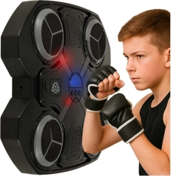 Sienas treniņu boksa mērķis ar LED gaismām un USB pieslēgumu