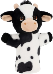 Keeleco Cow - eco plush hand puppet 27 cm